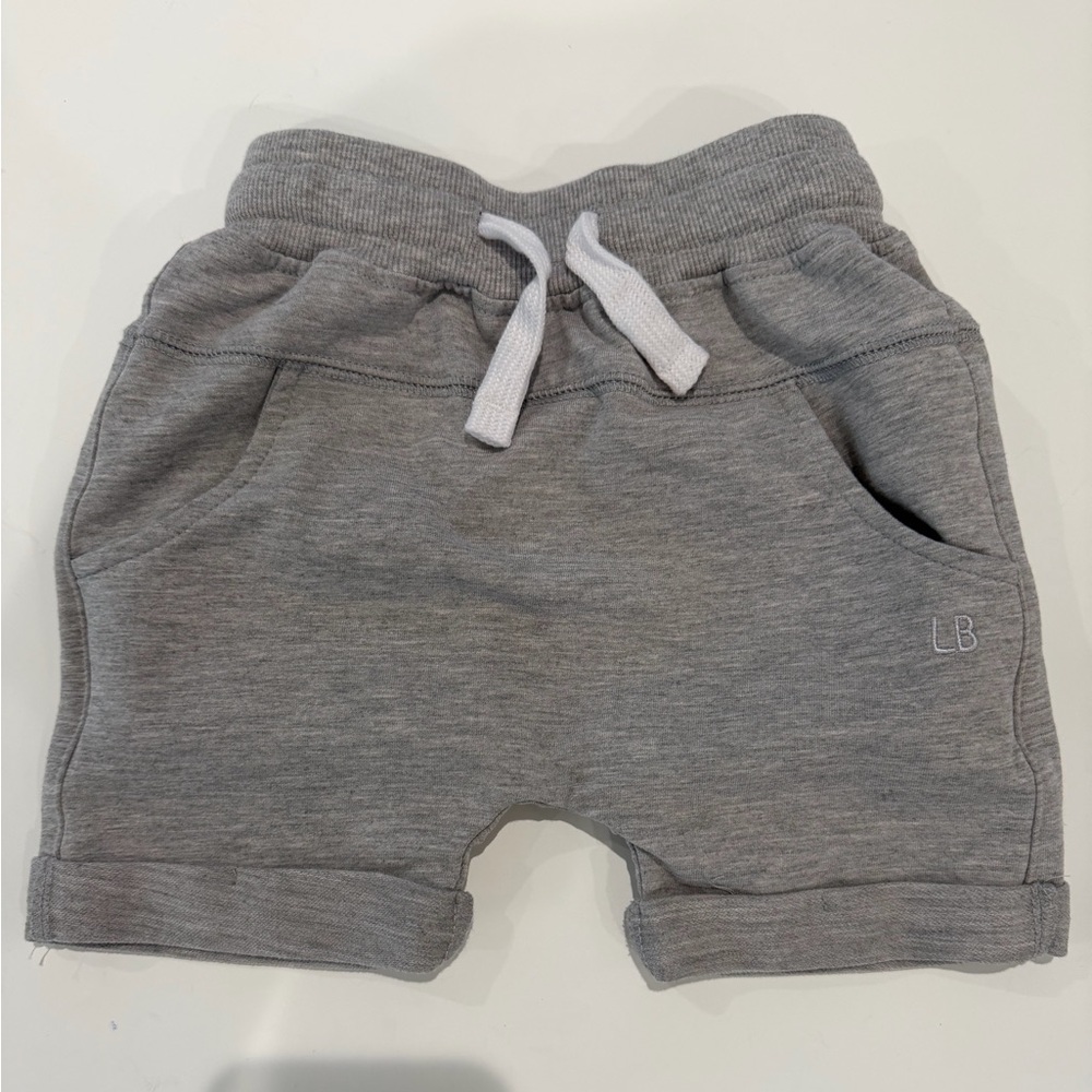 Little Bipsy Gray Harem Shorts 18-24M
